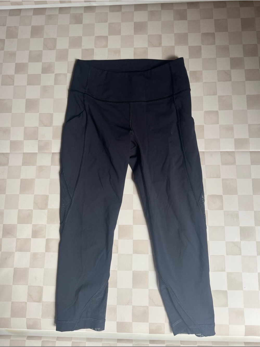 lululemon athletica Black Capri Leggings